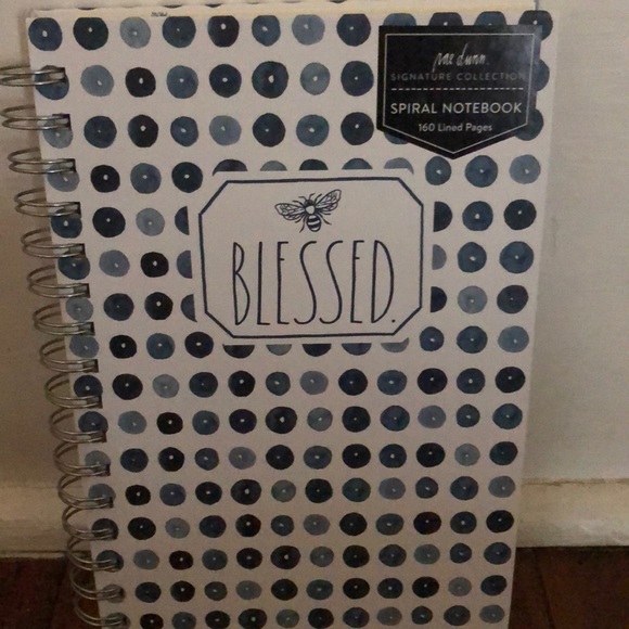 RAE DUNN SIGNATURE COLLECTION BLESSED NOTEBOOK 📒 - Picture 2 of 6
